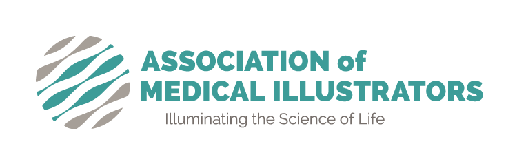 The logo of the Association of Medical Illustrators